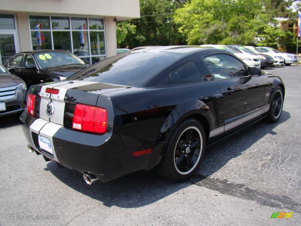 2007 Mustang Shelby GT Coupe - Black / Dark Charcoal photo #9