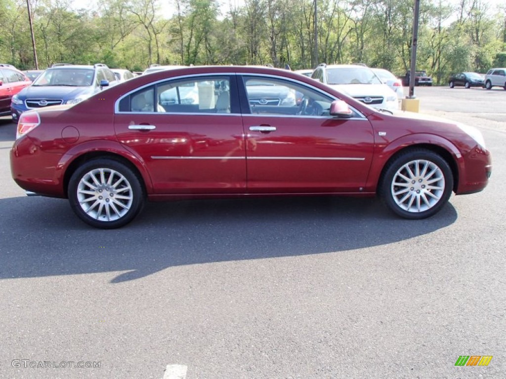 2008 Aura XR - Red Jewel / Tan photo #4