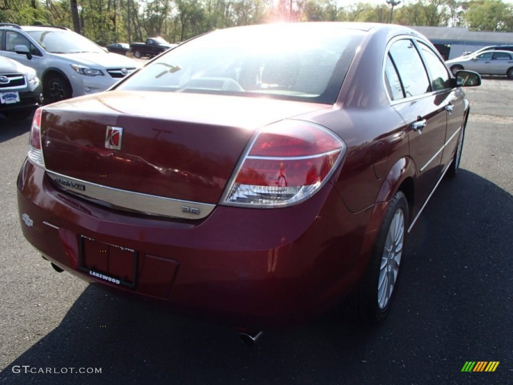 2008 Aura XR - Red Jewel / Tan photo #5