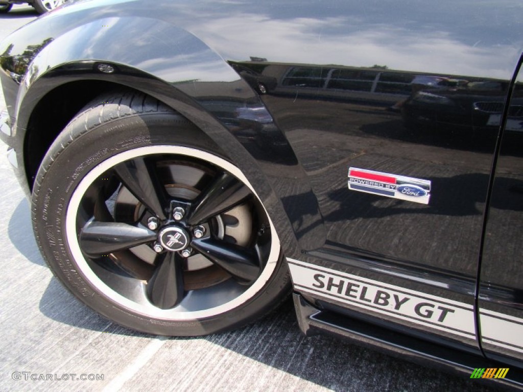 2007 Mustang Shelby GT Coupe - Black / Dark Charcoal photo #29