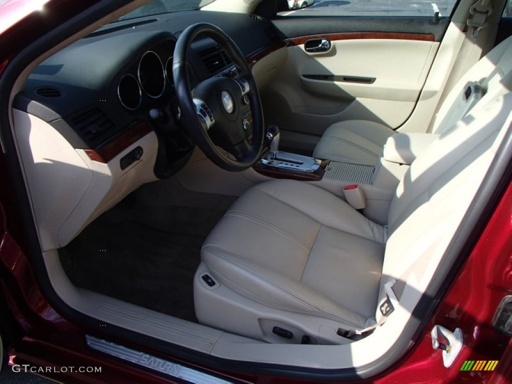 2008 Aura XR - Red Jewel / Tan photo #11