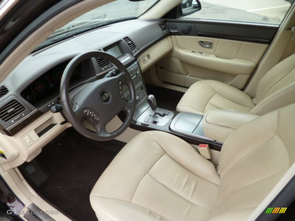 2008 Kia Amanti Standard Amanti Model Interior Color Photos