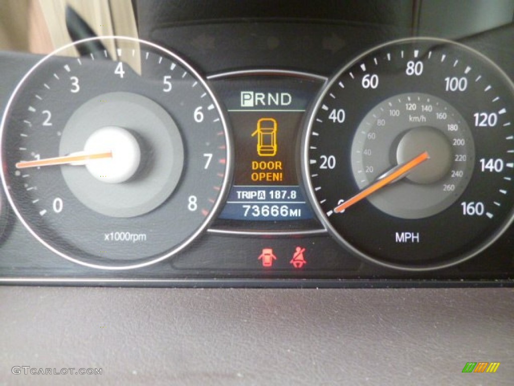 2008 Kia Amanti Standard Amanti Model Gauges Photo #81148131