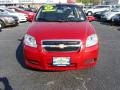 2010 Sport Red Chevrolet Aveo LT Sedan  photo #2