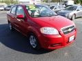 2010 Sport Red Chevrolet Aveo LT Sedan  photo #3