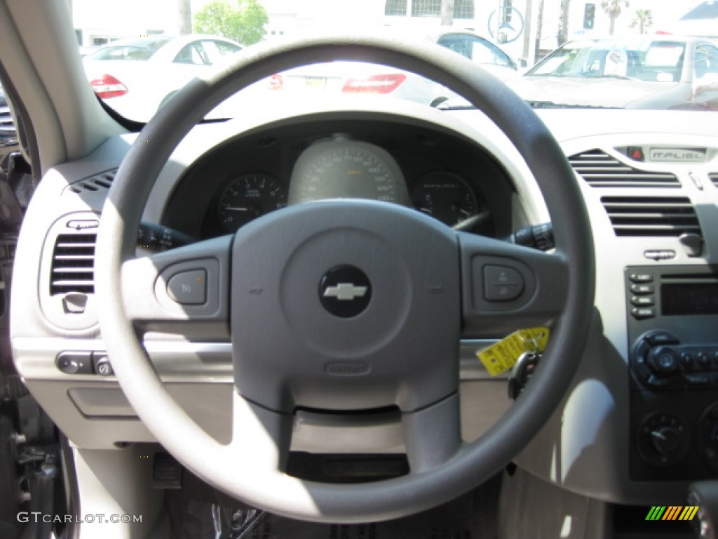 2005 Malibu LS V6 Sedan - Medium Gray Metallic / Gray photo #10
