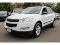 Summit White 2009 Chevrolet Traverse LS AWD