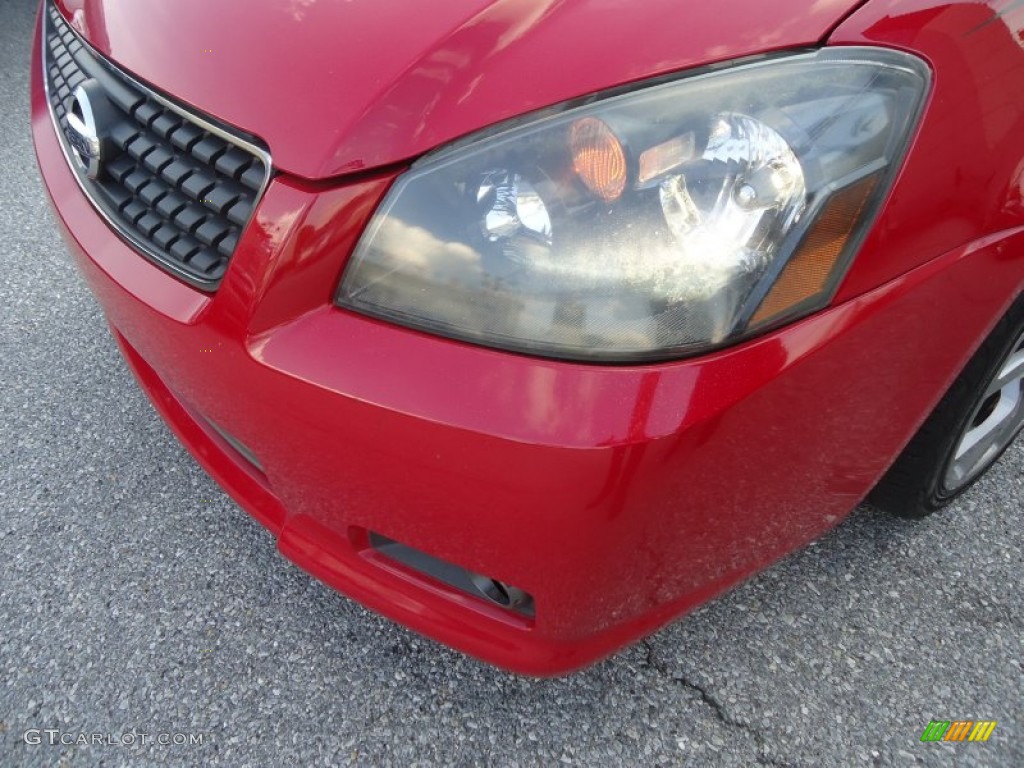 2005 Altima 3.5 SE-R - Code Red / SE-R Charcoal photo #28