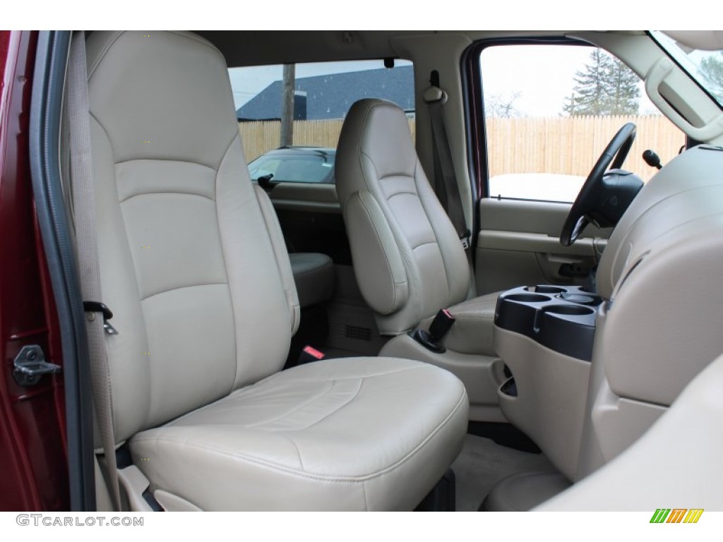 Medium Pebble Interior 2008 Ford E Series Van E150 XLT Passenger Photo #81151080
