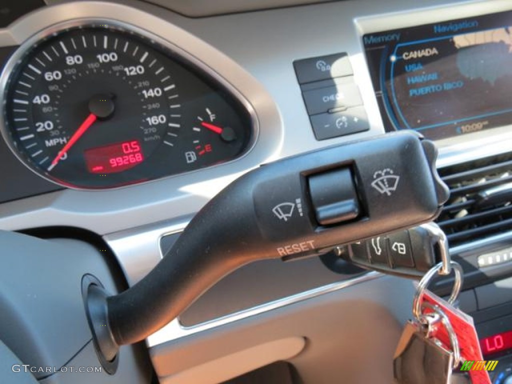 2008 Audi A6 3.2 quattro Sedan Controls Photo #81152193
