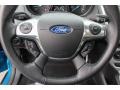 Two-Tone Sport 2012 Ford Focus SE Sport 5-Door Steering Wheel