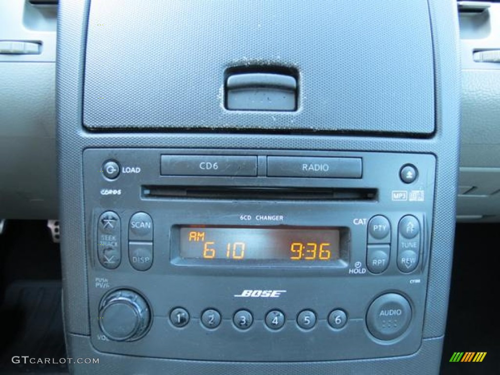 2006 Nissan 350Z Touring Roadster Audio System Photos