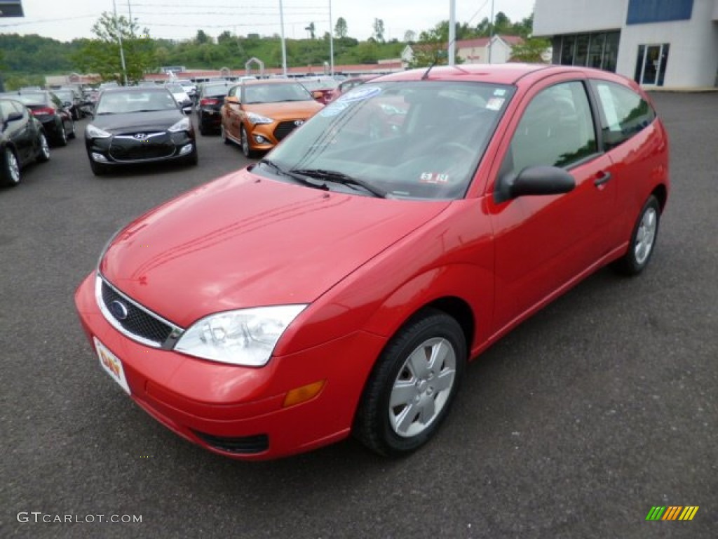 Infra-Red 2007 Ford Focus ZX3 SE Coupe Exterior Photo #81153241