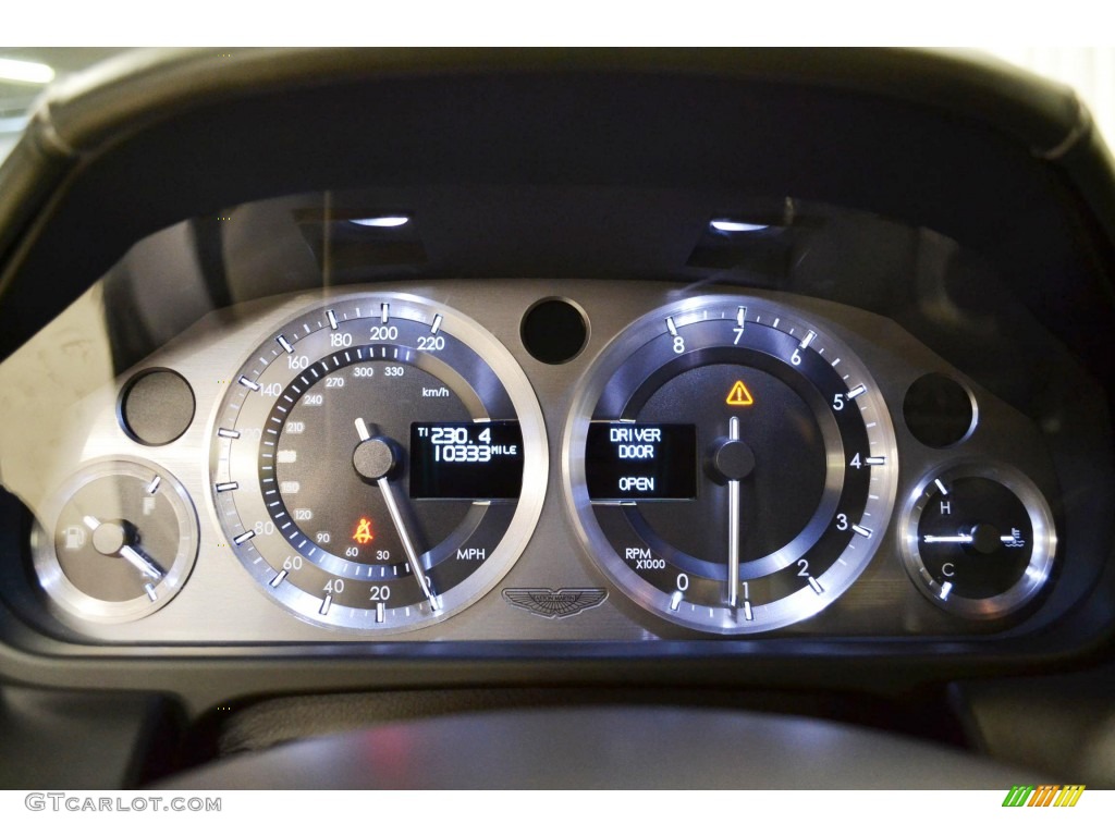 2006 Aston Martin V8 Vantage Coupe Gauges Photo #81153309