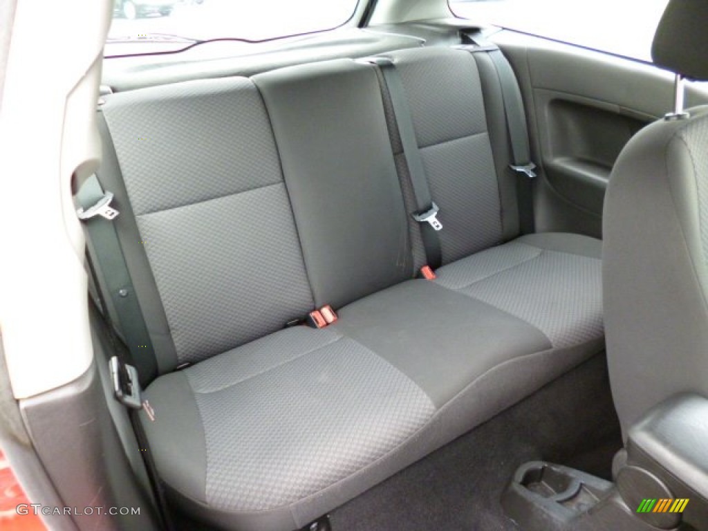 2007 Ford Focus ZX3 SE Coupe Rear Seat Photo #81153403