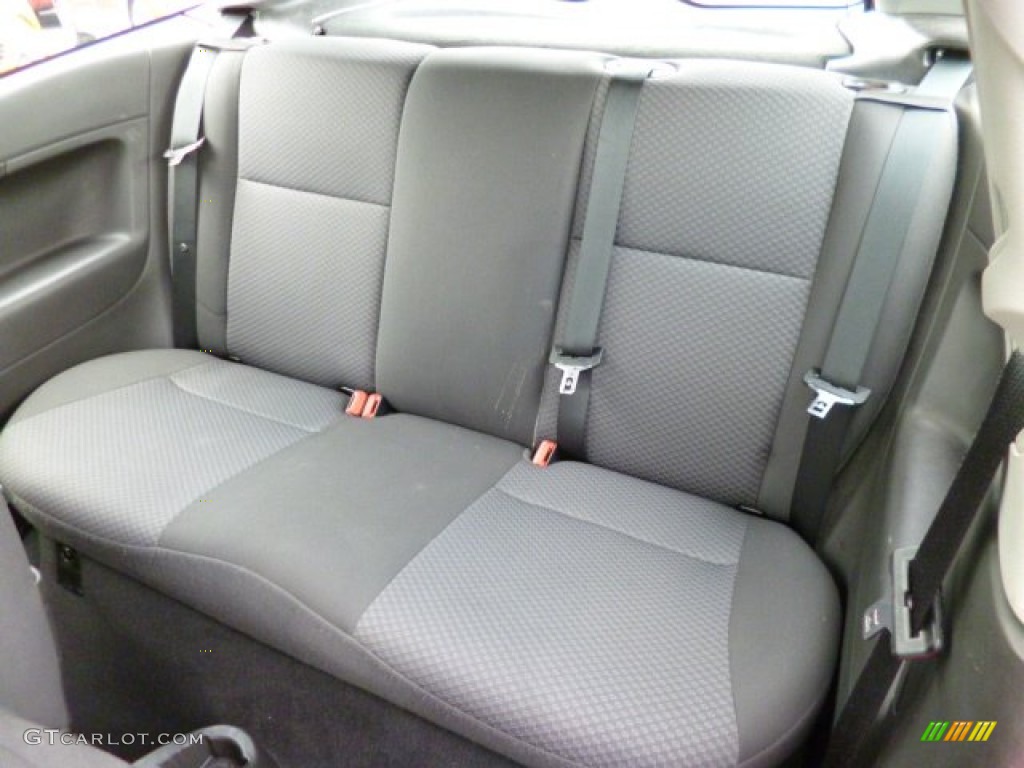 2007 Ford Focus ZX3 SE Coupe Rear Seat Photo #81153450