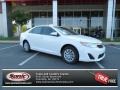 2013 Super White Toyota Camry L  photo #1
