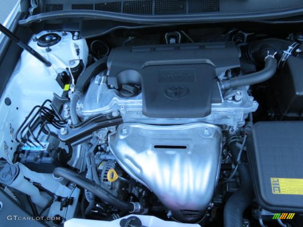 2013 Camry L - Super White / Ivory photo #19