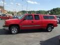 2004 Victory Red Chevrolet Silverado 1500 LS Extended Cab 4x4  photo #5