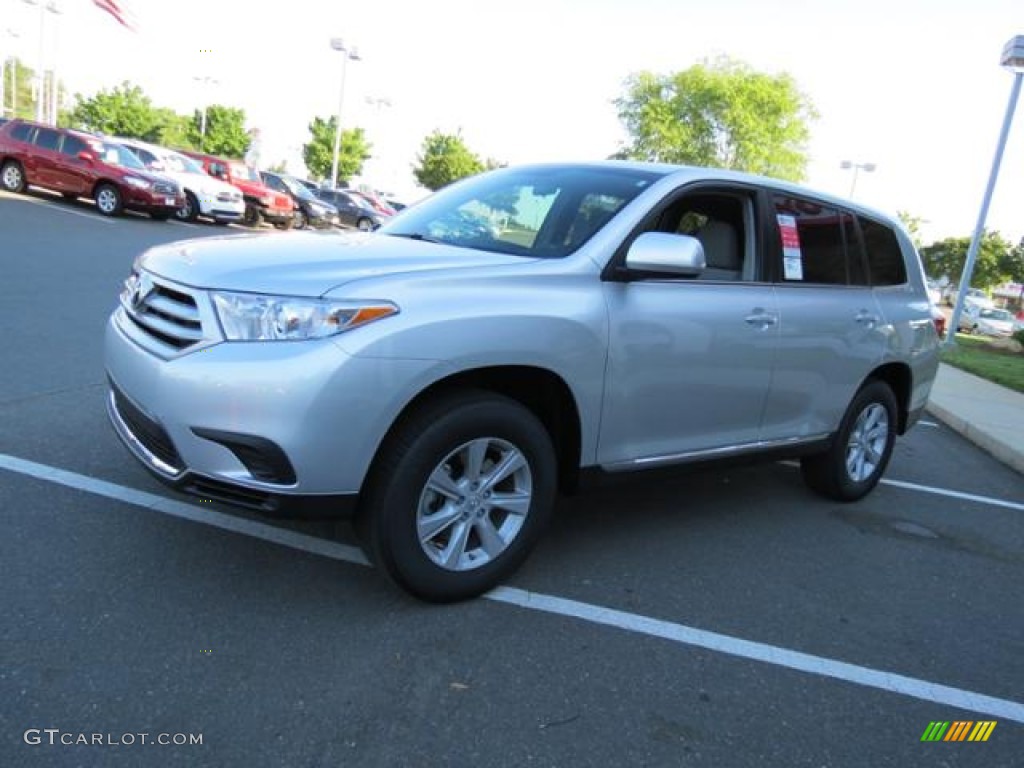 2013 Highlander  - Classic Silver Metallic / Ash photo #3
