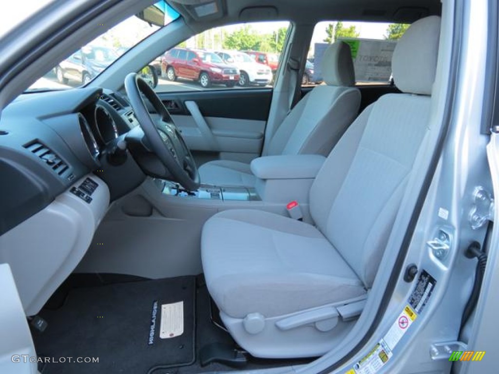 2013 Highlander  - Classic Silver Metallic / Ash photo #8