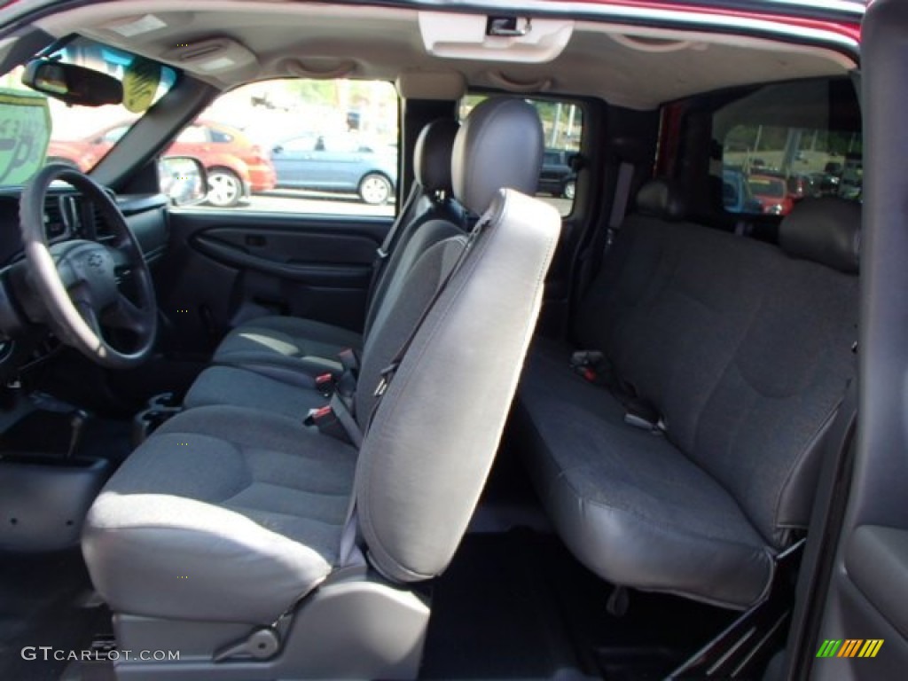 2004 Silverado 1500 LS Extended Cab 4x4 - Victory Red / Medium Gray photo #14