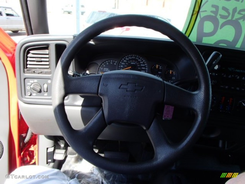 2004 Silverado 1500 LS Extended Cab 4x4 - Victory Red / Medium Gray photo #18