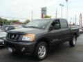 Smoke Metallic 2010 Nissan Titan PRO-4X Crew Cab 4x4