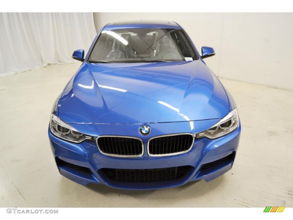 Estoril Blue 2013 BMW 3 Series 328i Sedan Exterior Photo #81155760