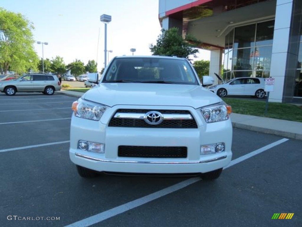 2013 4Runner Limited 4x4 - Blizzard White Pearl / Black Leather photo #2