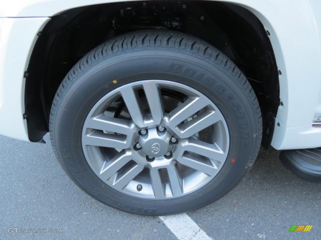 2013 4Runner Limited 4x4 - Blizzard White Pearl / Black Leather photo #4