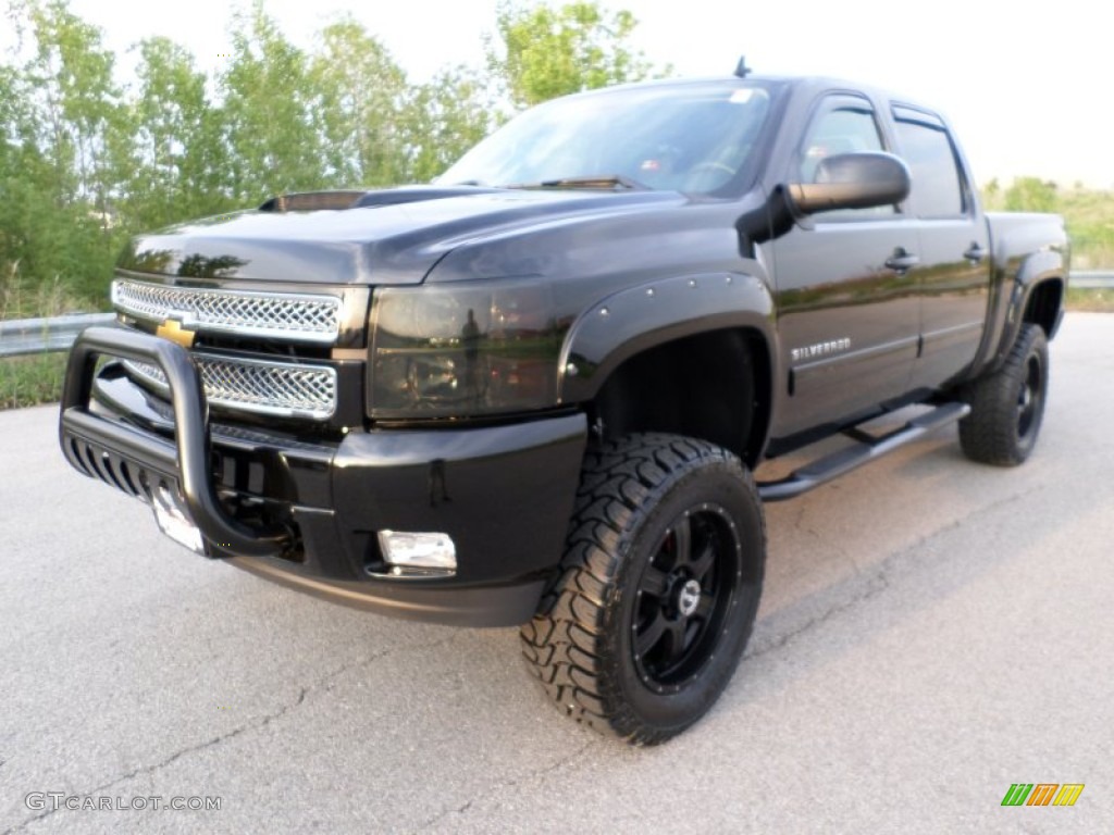 2013 Silverado 1500 LT Crew Cab 4x4 - Black / Ebony photo #19