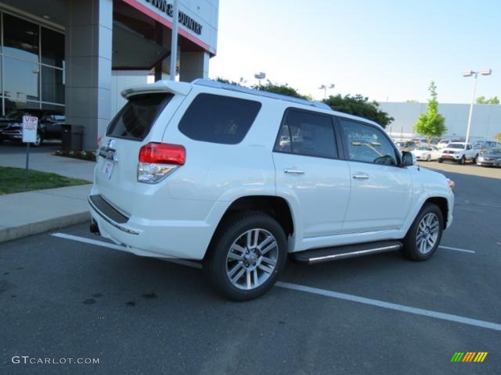 2013 4Runner Limited 4x4 - Blizzard White Pearl / Black Leather photo #18