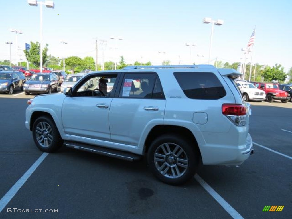 2013 4Runner Limited 4x4 - Blizzard White Pearl / Black Leather photo #20