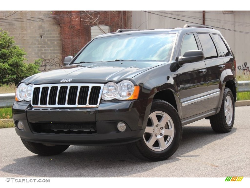 Brilliant Black Crystal Pearl 2010 Jeep Grand Cherokee Laredo 4x4 Exterior Photo #81156633