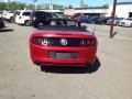 2013 Red Candy Metallic Ford Mustang V6 Premium Convertible  photo #4