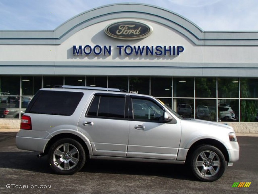 2010 Expedition Limited 4x4 - Ingot Silver Metallic / Charcoal Black photo #1