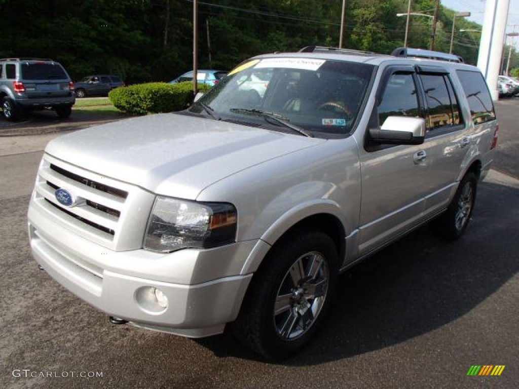 2010 Expedition Limited 4x4 - Ingot Silver Metallic / Charcoal Black photo #4