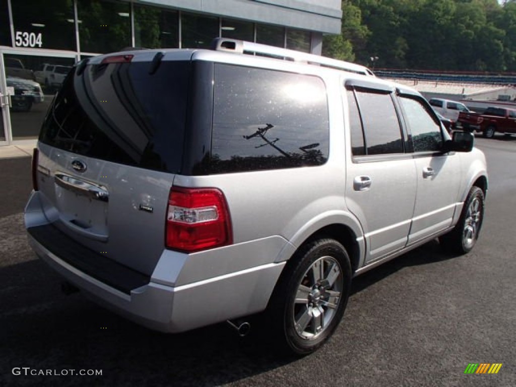 2010 Expedition Limited 4x4 - Ingot Silver Metallic / Charcoal Black photo #8