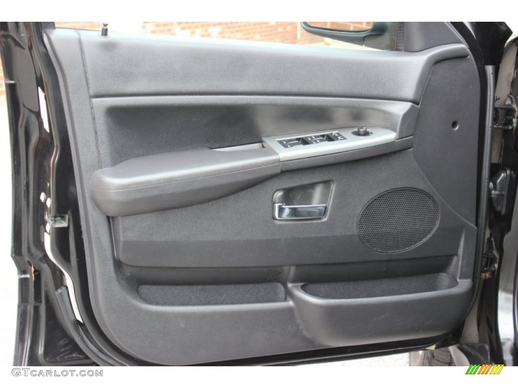 2010 Jeep Grand Cherokee Laredo 4x4 Dark Slate Gray Door Panel Photo #81157740