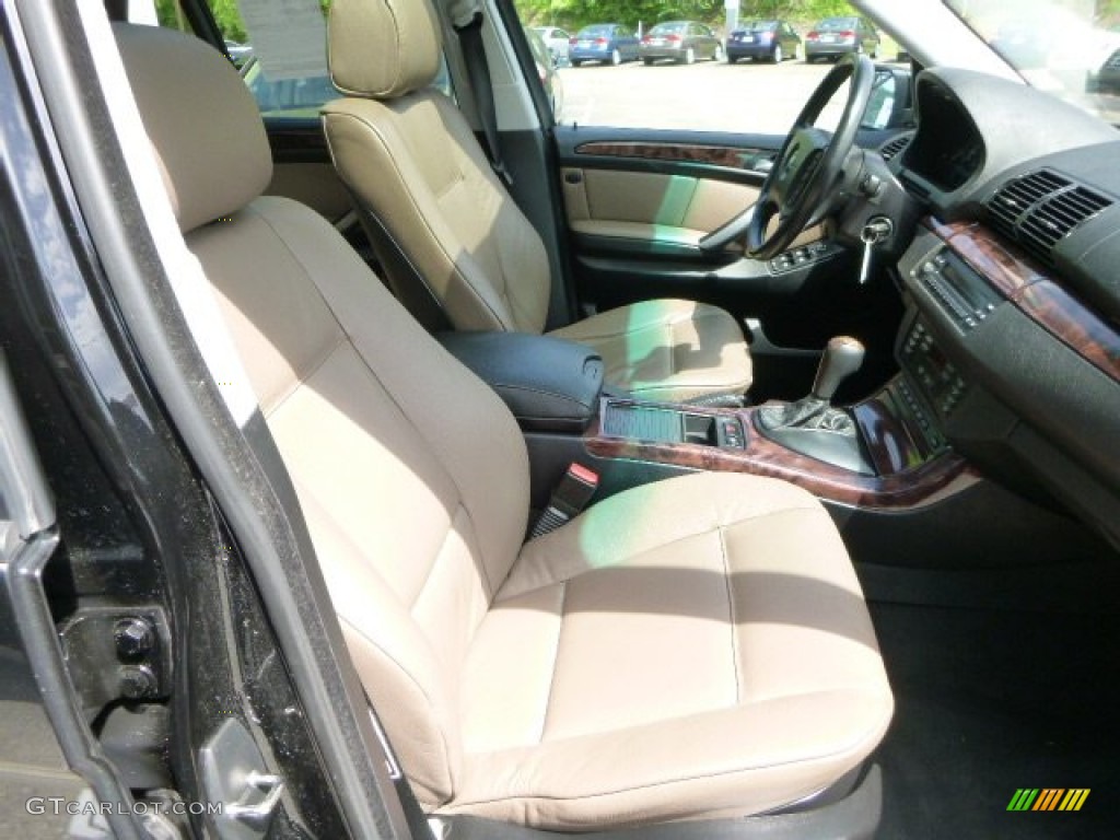 Truffle Brown Dakota Leather Interior 2006 BMW X5 3.0i Photo #81158287