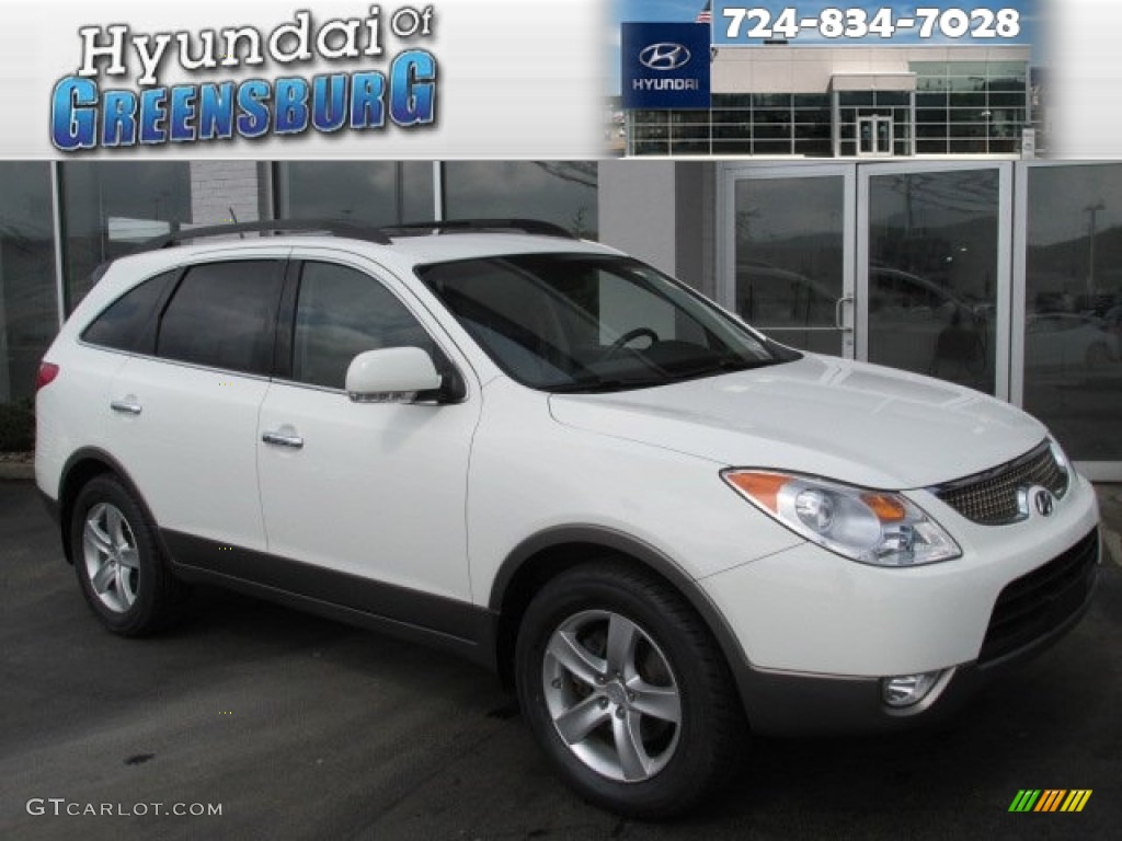 2008 Veracruz Limited AWD - Stone White / Beige photo #1