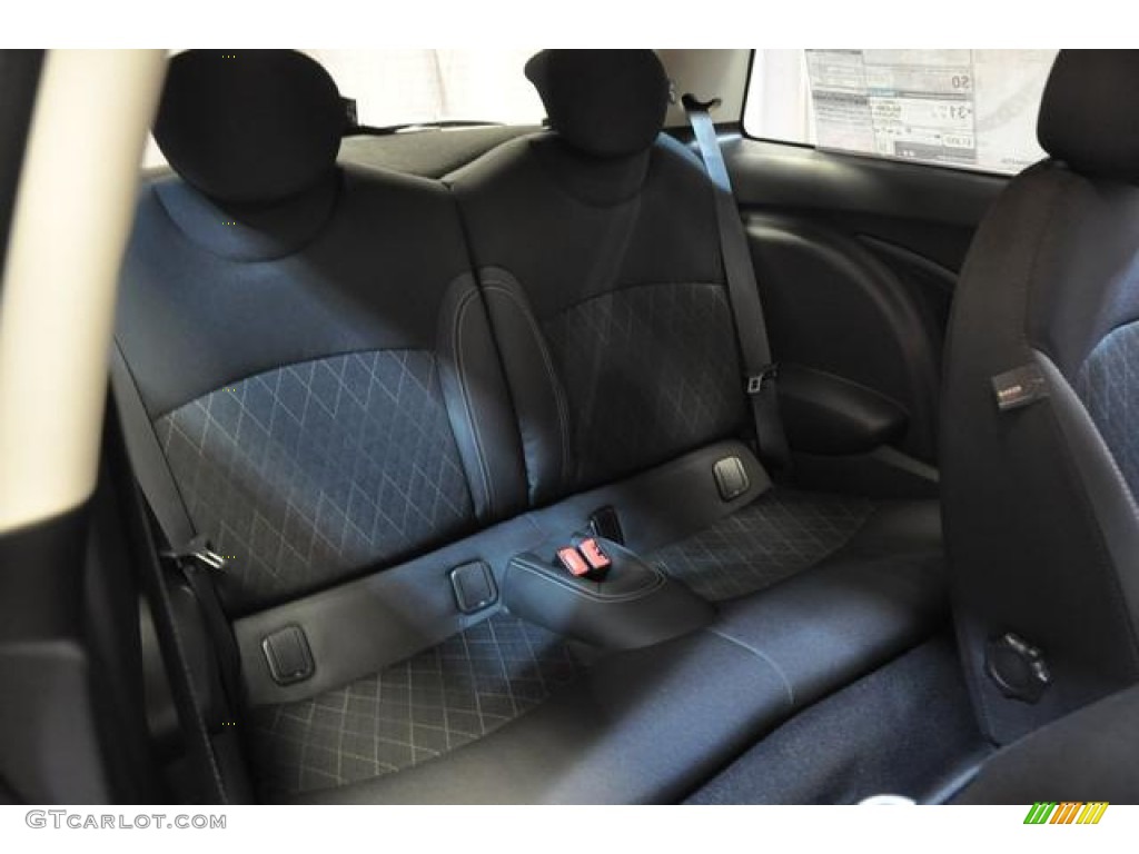 Rooftop Gray Cross Check Interior 2013 Mini Cooper Hardtop Baker Street Package Photo #81158790