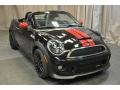Midnight Black Metallic 2013 Mini Cooper John Cooper Works Roadster Exterior