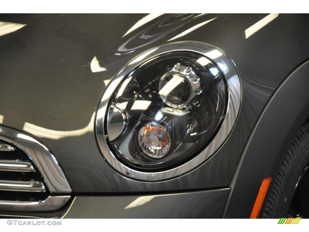2013 Cooper Coupe - Eclipse Gray Metallic / Carbon Black photo #2