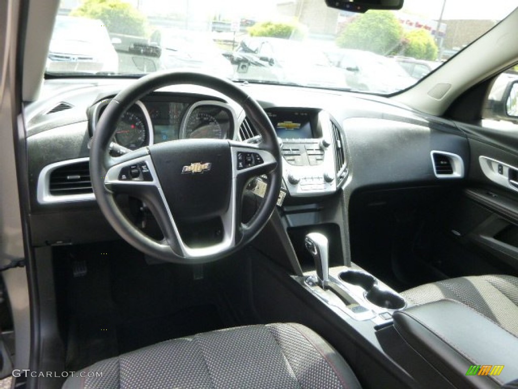 2012 Chevrolet Equinox LT Jet Black Dashboard Photo #81159678