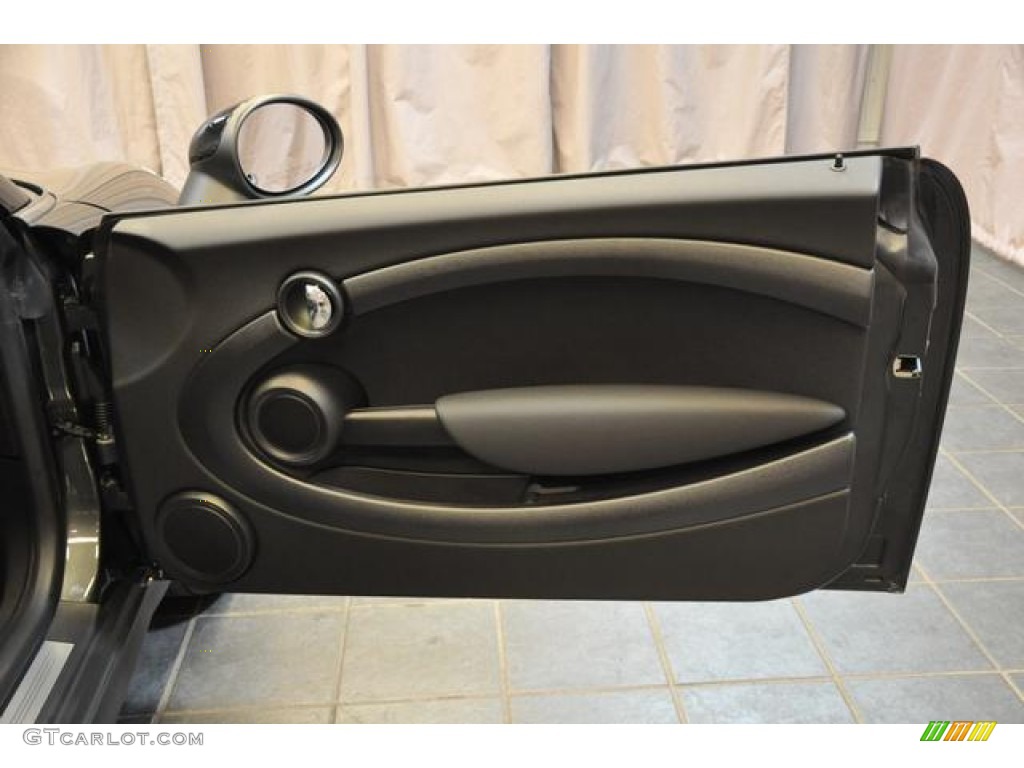 2013 Cooper Coupe - Eclipse Gray Metallic / Carbon Black photo #8