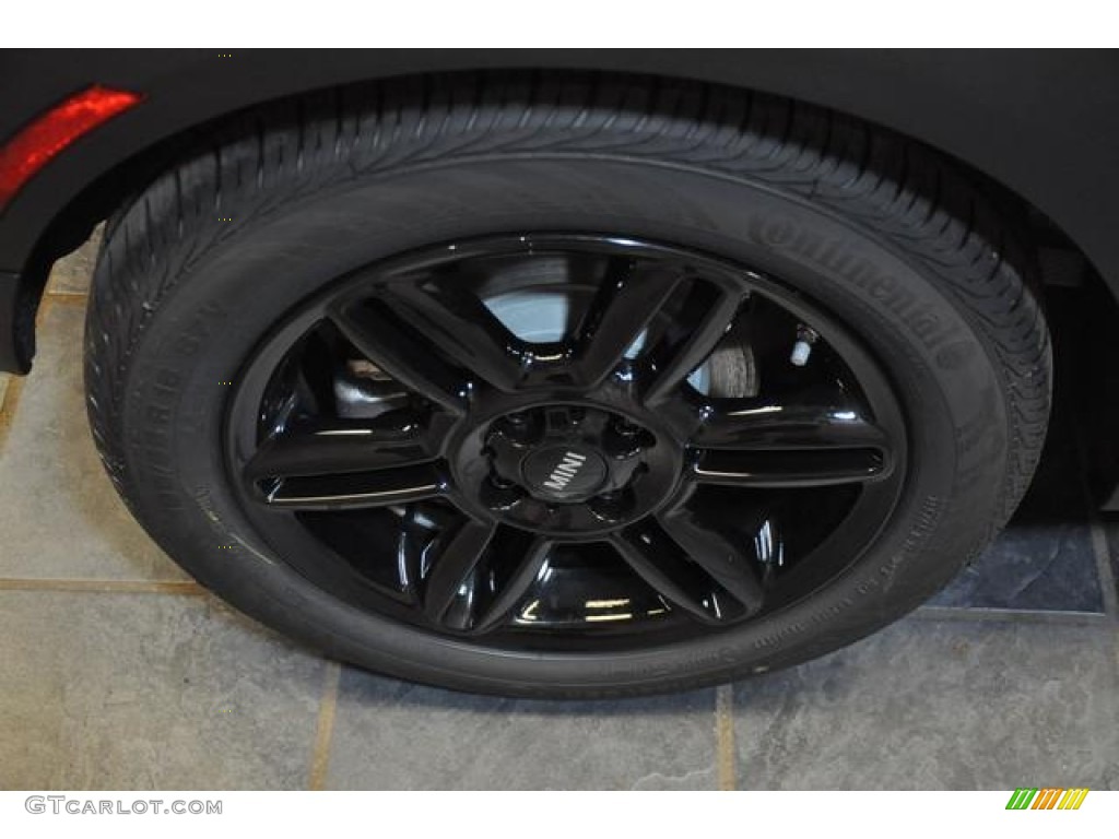 2013 Cooper Coupe - Eclipse Gray Metallic / Carbon Black photo #9