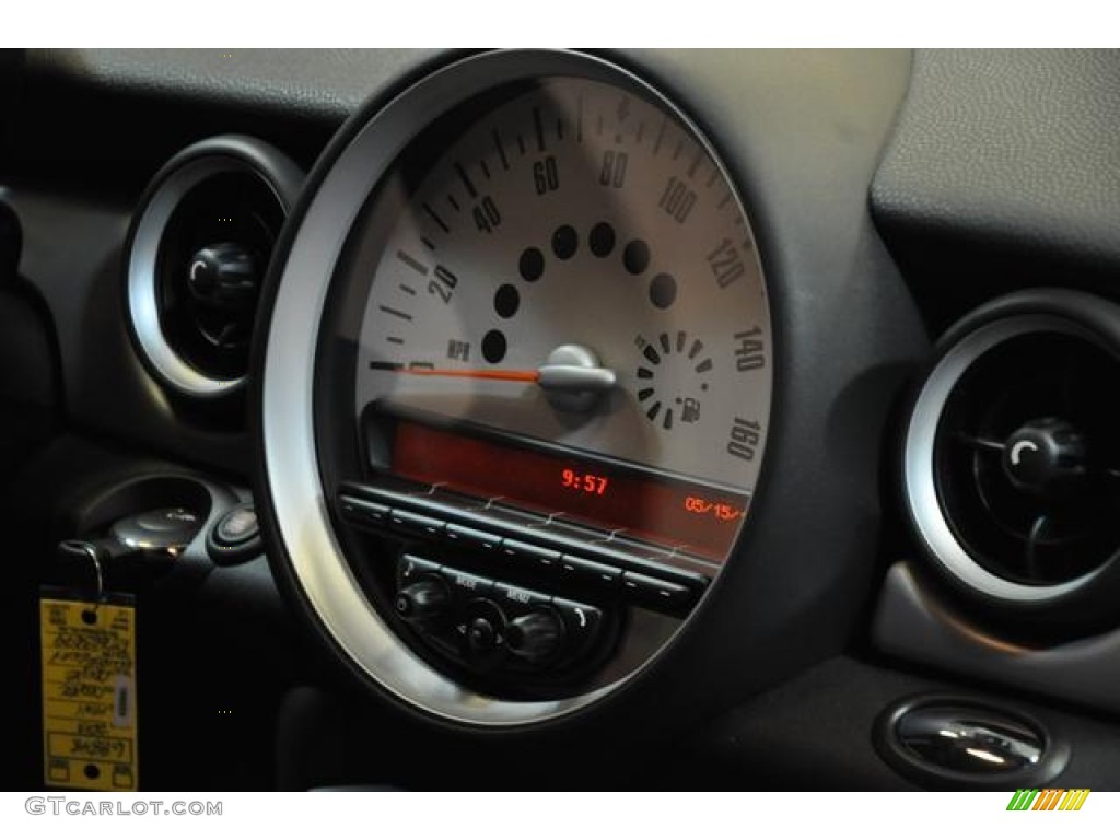 2013 Cooper Coupe - Eclipse Gray Metallic / Carbon Black photo #10