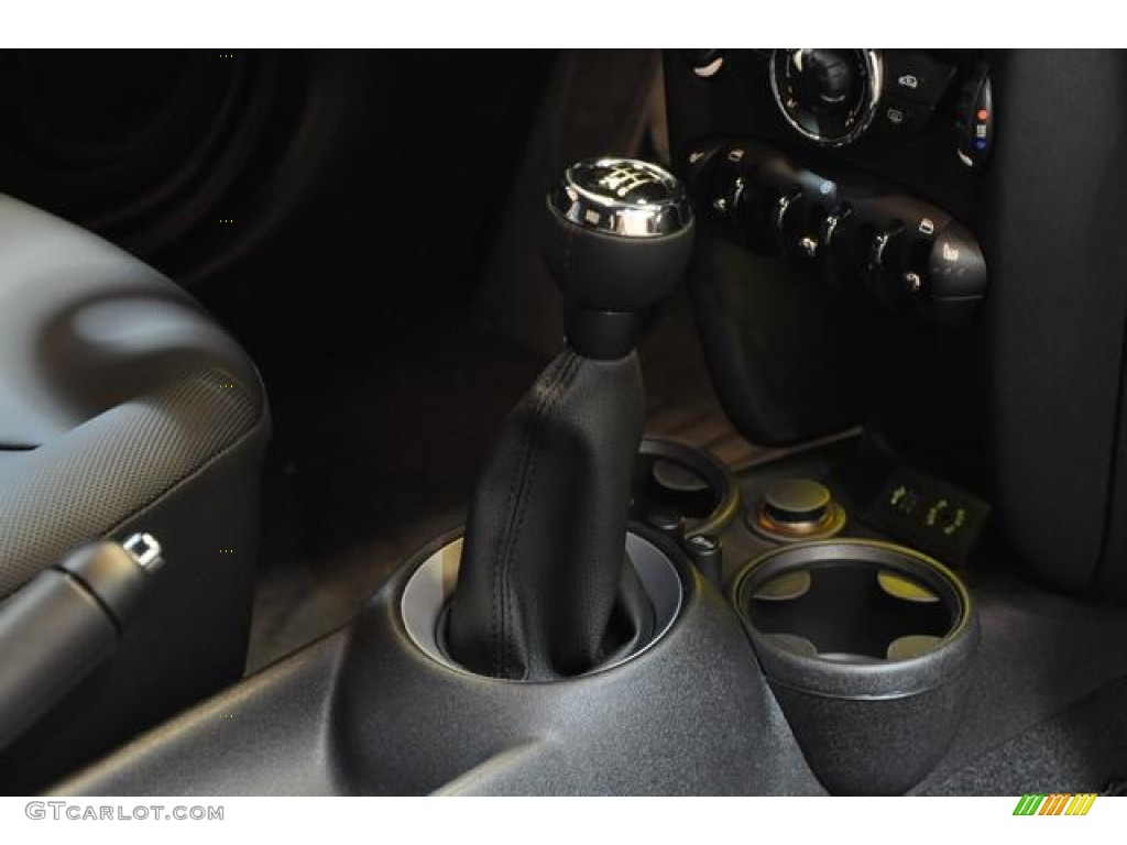 2013 Cooper Coupe - Eclipse Gray Metallic / Carbon Black photo #11
